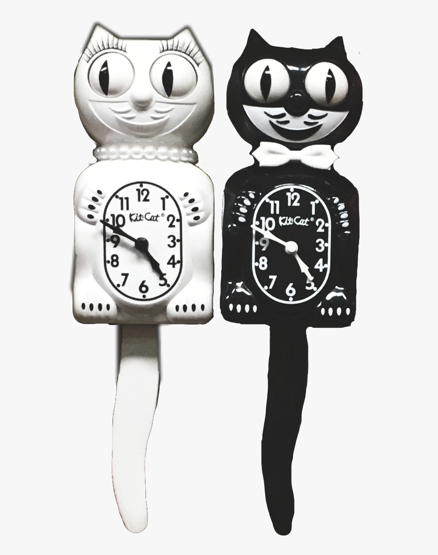 Kit-cat Cloks 🖤💀 - Kit Cat Clock, Transparent Clipart