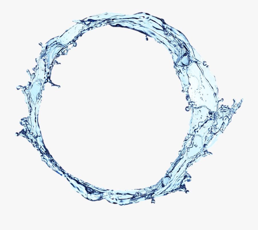Water Circle Png - Water Splash Circle Png, Transparent Clipart