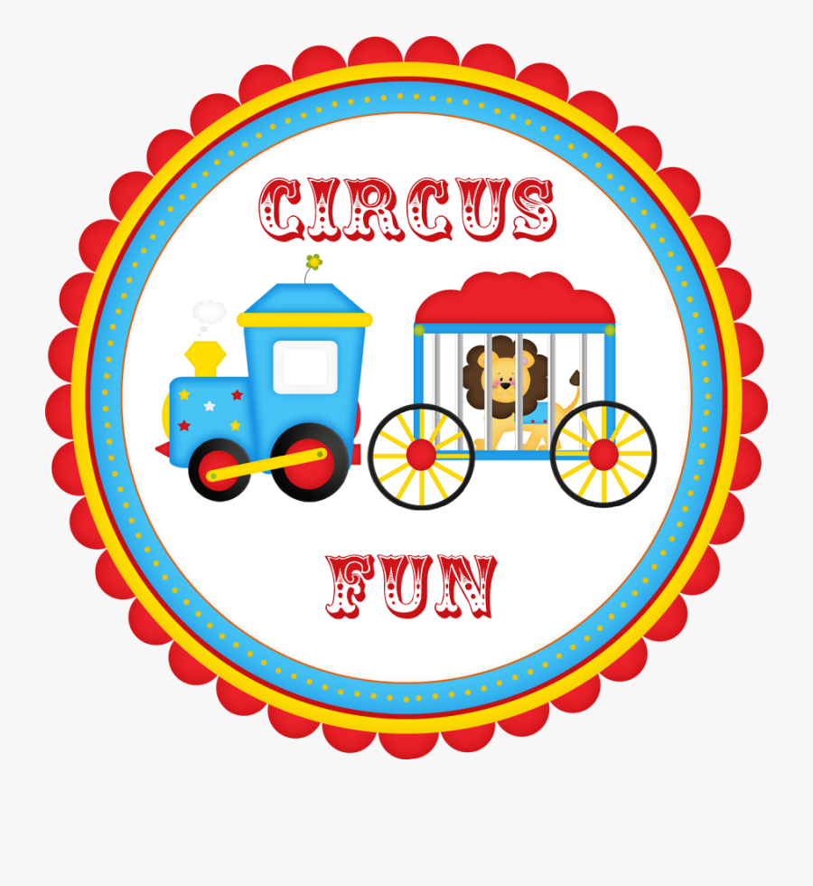 Minus Say Hello Circus - Thomas The Train Goodie Bag Sticker, Transparent Clipart