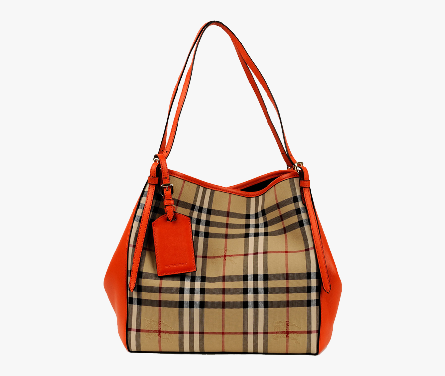 Handbag Burberry Orange Tote Bag Free Transparent Image - Expo 2010, Transparent Clipart
