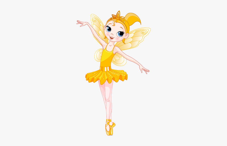 Tooth Fairy Clip Art - Yellow Fairy, Transparent Clipart