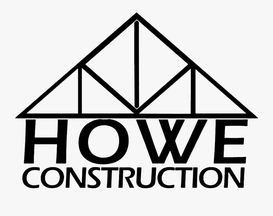 We At Howe Construction Produce Quality Workmanship - Triangle, Transparent Clipart