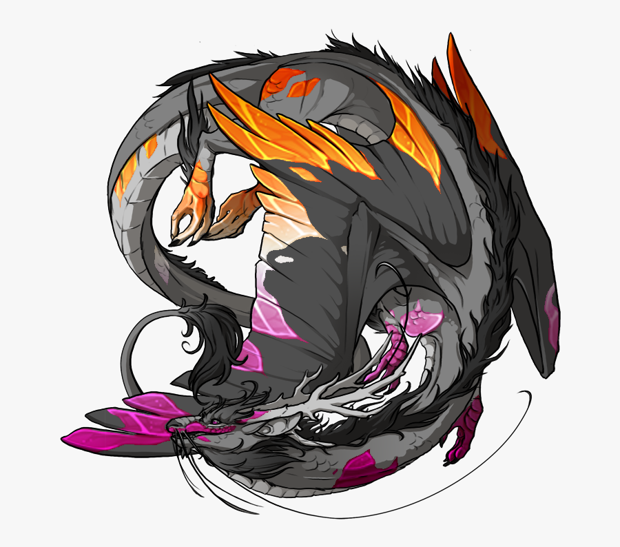 3vzondq - Imperial Dragon Flight Rising Female, Transparent Clipart