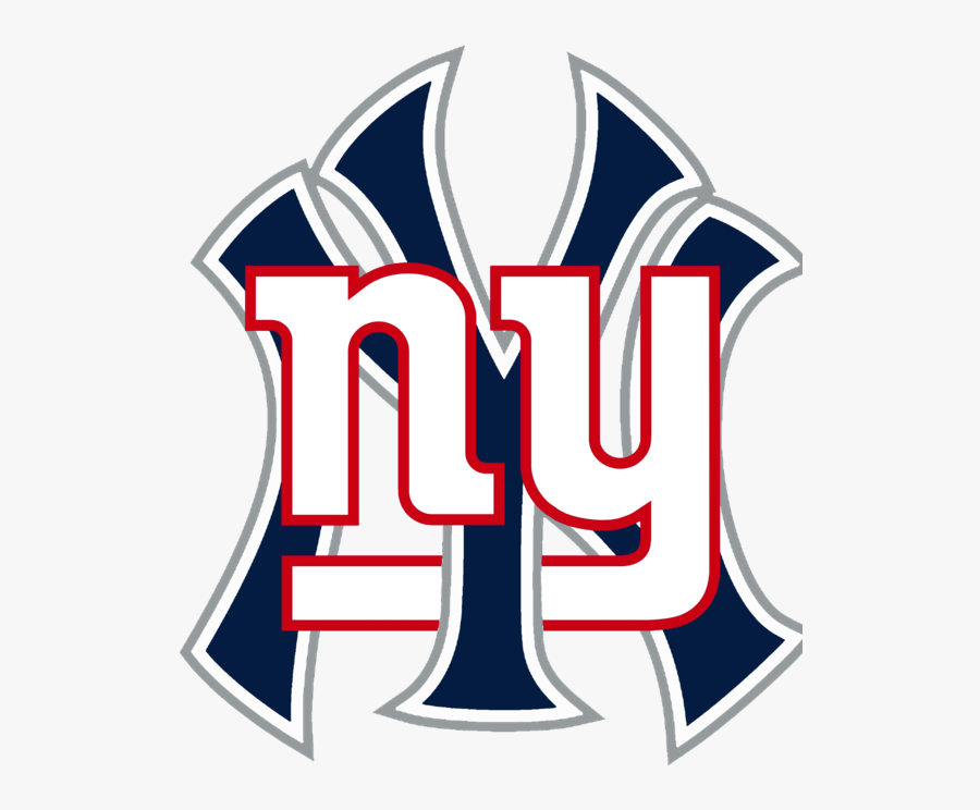 New York Giants And Yankees , Transparent Cartoons - Ny Yankees Ny Giants, Transparent Clipart