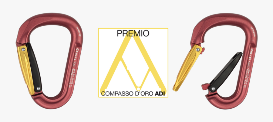 Grivel Compasso D"oro - Grivel Mega Hms Twin Gate, Transparent Clipart