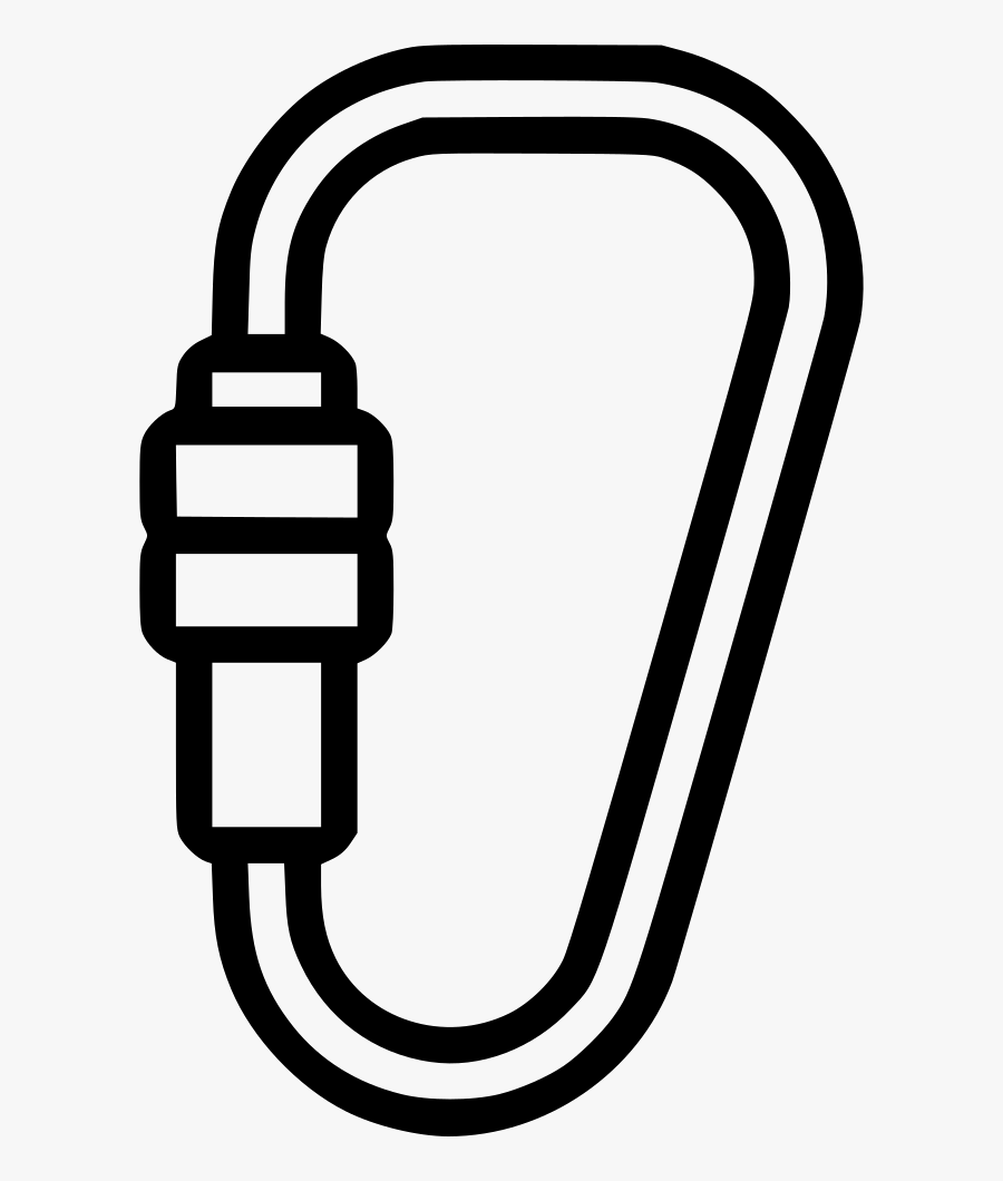 Carabiner - Carabinner Icon Png, Transparent Clipart