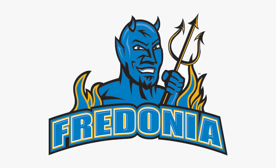 Fredonia State Blue Devils - Fredonia State University Logo, Transparent Clipart
