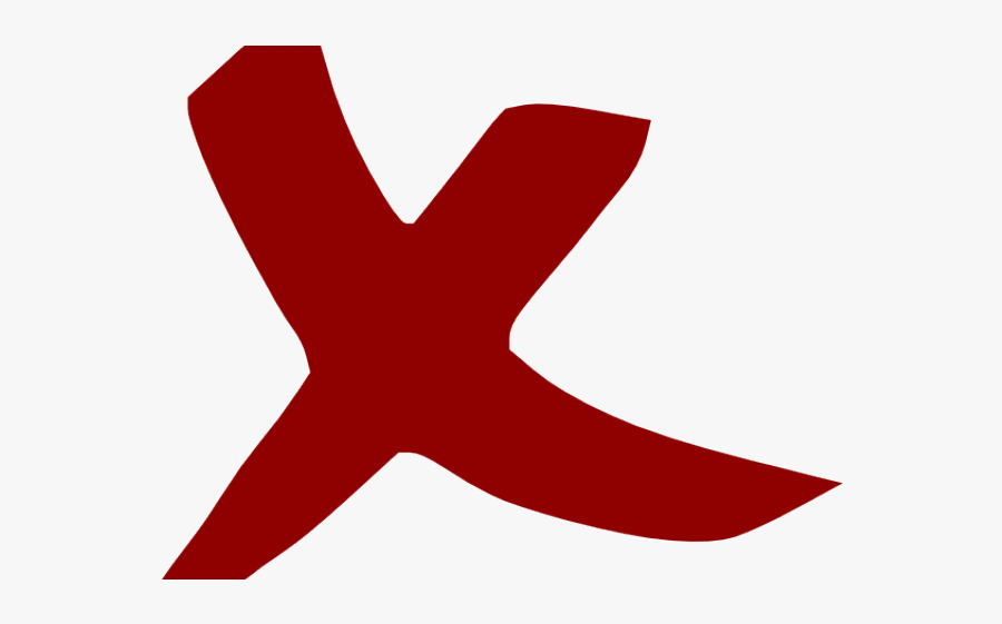 Red Cross Mark Clipart Correct Symbol - False Clipart, Transparent Clipart