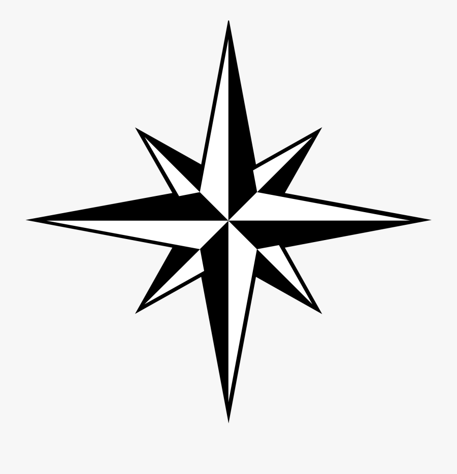 Compass With White Background, Transparent Clipart