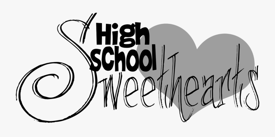 High School Sweethearts Clipart, Transparent Clipart
