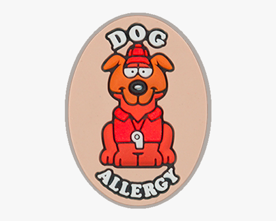 Dog Allergy Charm - Cartoon, Transparent Clipart