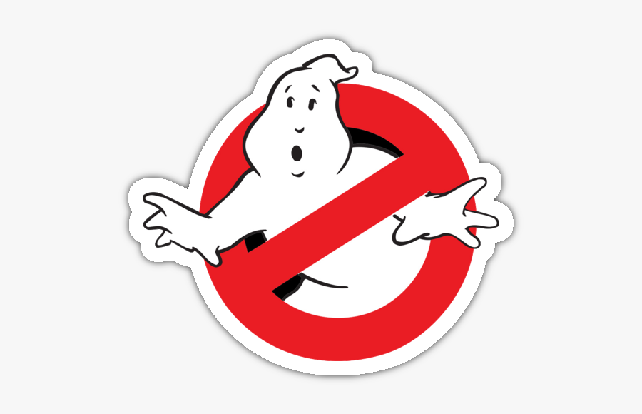 Slimer Logo Sticker Ghostbusters Iron-on - You Going To Call, Transparent Clipart