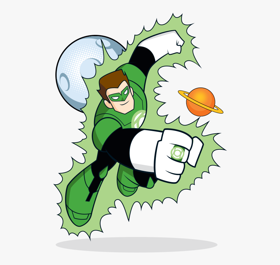 Dc Super Friends Green Lantern, Transparent Clipart