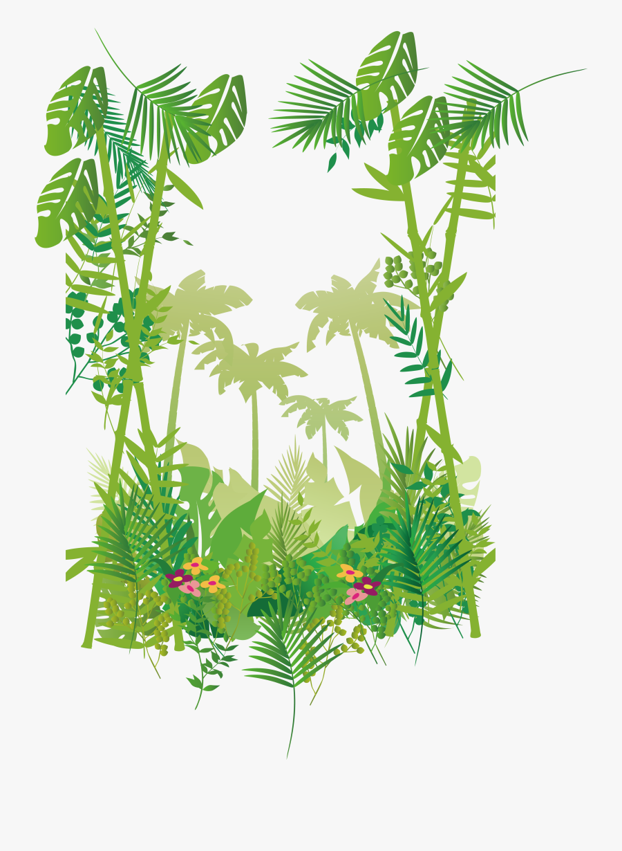 Border Transprent Png Free - Png Border Forest, Transparent Clipart