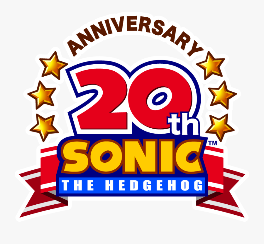 Sonic 20th Anniversary Collaboration - Sonic 15th Anniversary Logo, Transparent Clipart
