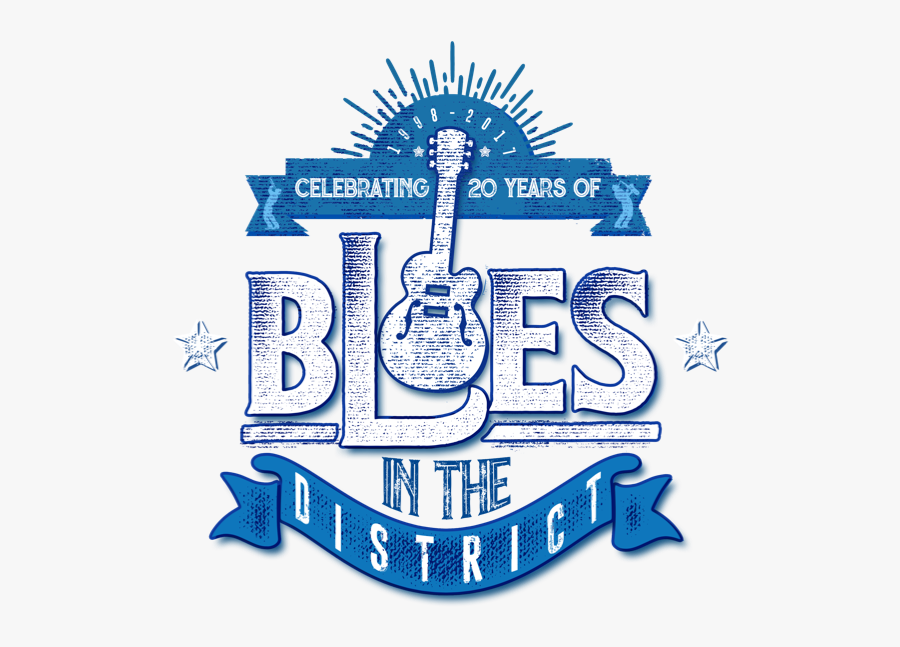 Blues Band Logo, Transparent Clipart
