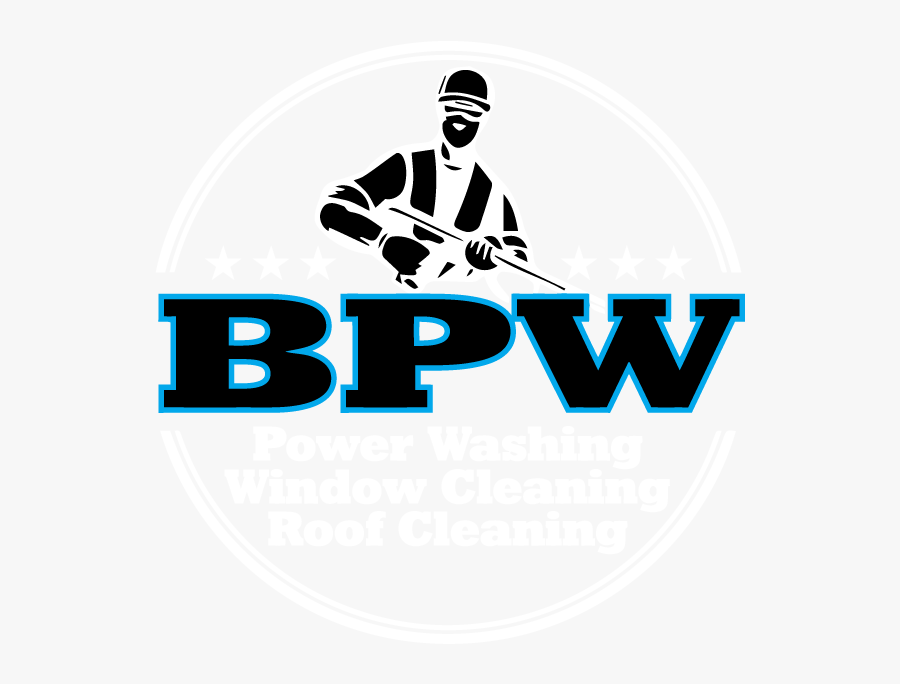 Brothers Pressure Washing And Window Cleaning - Power Washer & Windows Cleaning Logo, Transparent Clipart