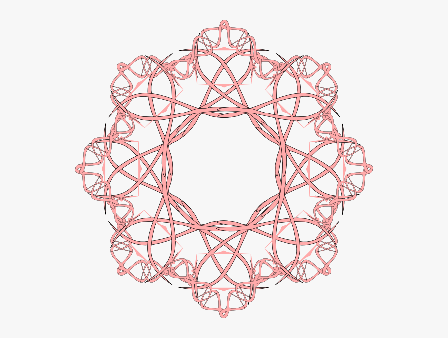 Triskle Rosa Clip Art - Designs Of Nikola Tesla, Transparent Clipart