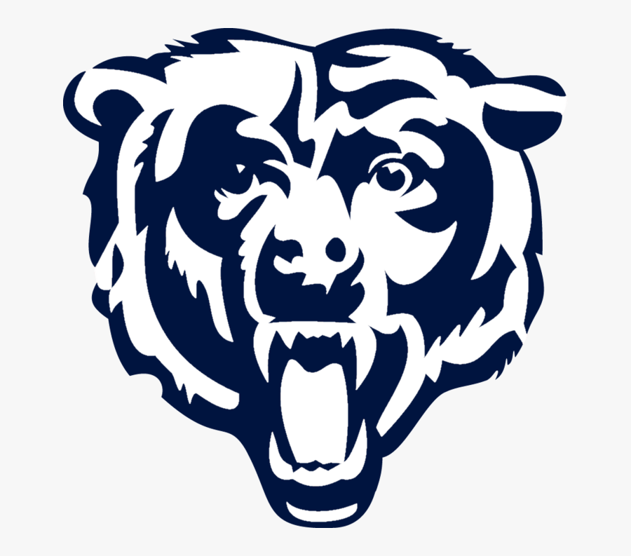 Black Chicago Bears Logo, Transparent Clipart