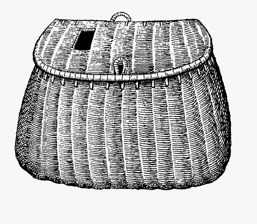 Laundry Basket, Transparent Clipart
