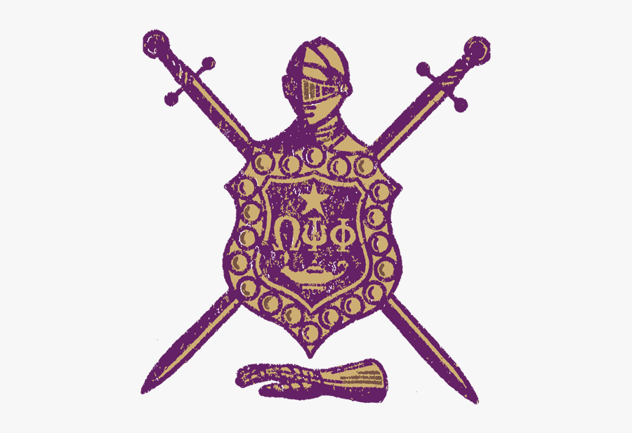 Omega Psi Phi Shield Png - Omega Psi Phi Png, Transparent Clipart