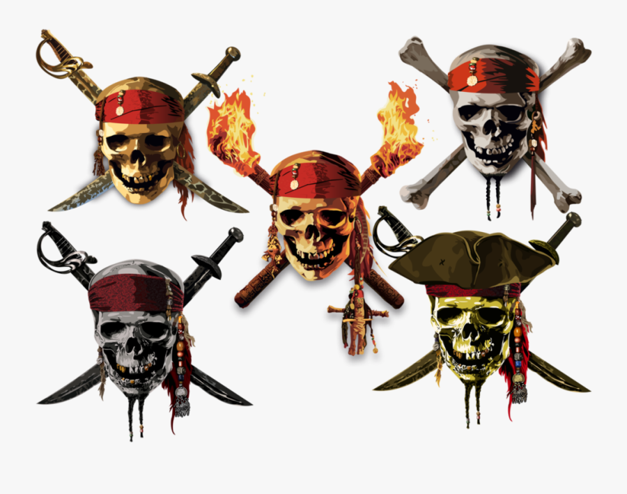 Pirates Of The Caribbean Vector - Pirates Of The Caribbean Logos Png, Transparent Clipart
