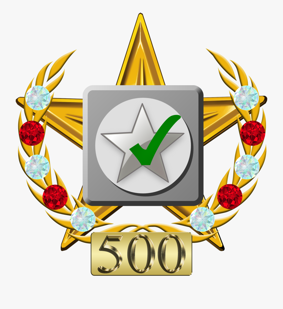 Decent Article Barnstar 1rb Degree Hires 500 - Bay Laurel, Transparent Clipart