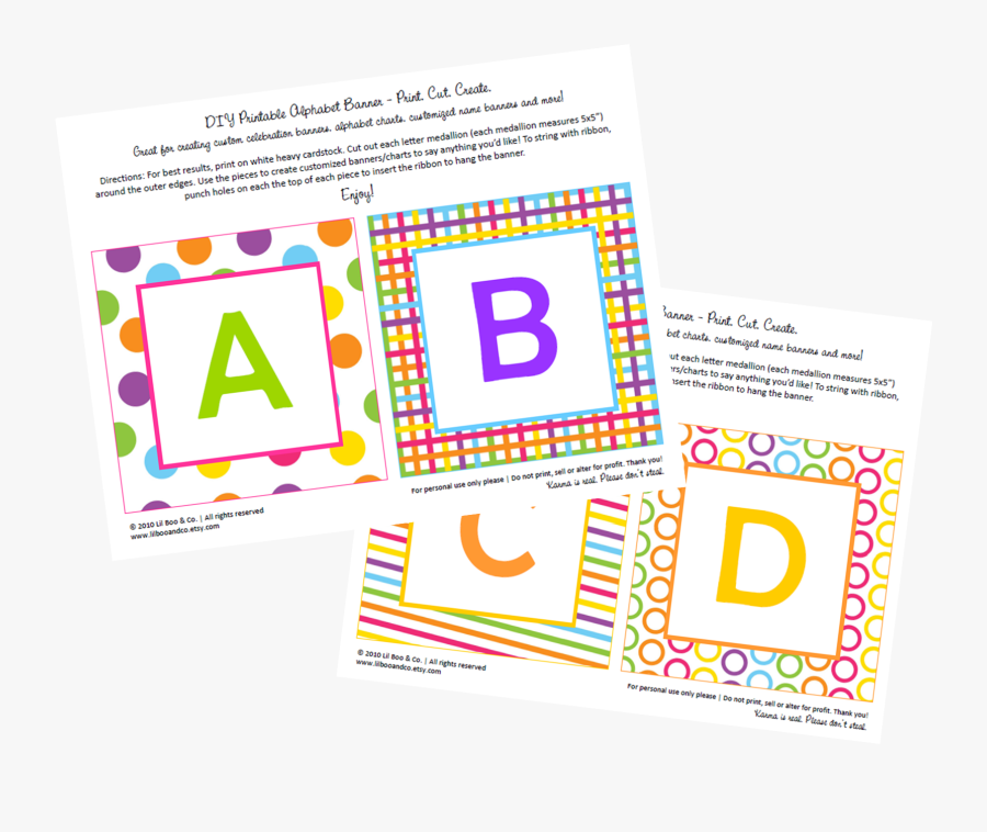 Clip Art Get Crafty With Nicole - Celebration Banner Print Free, Transparent Clipart