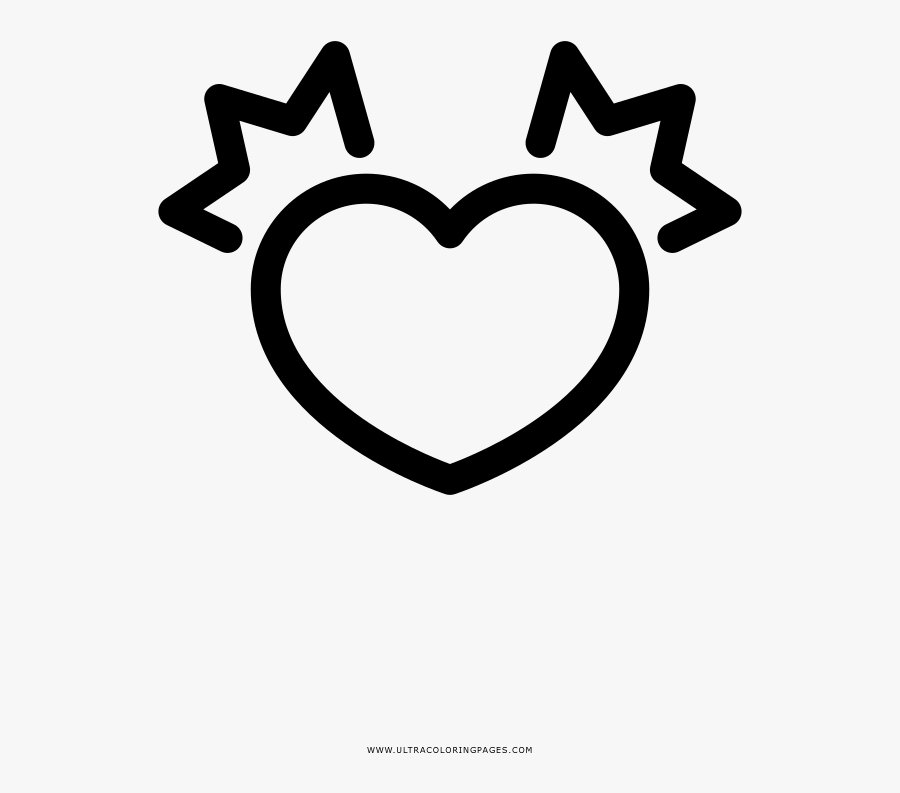Heart Attack Coloring Page - Heart, Transparent Clipart