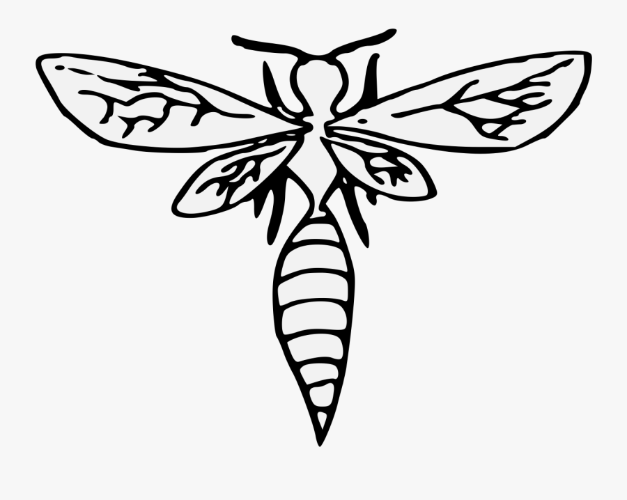 Heraldic Wasp, Transparent Clipart