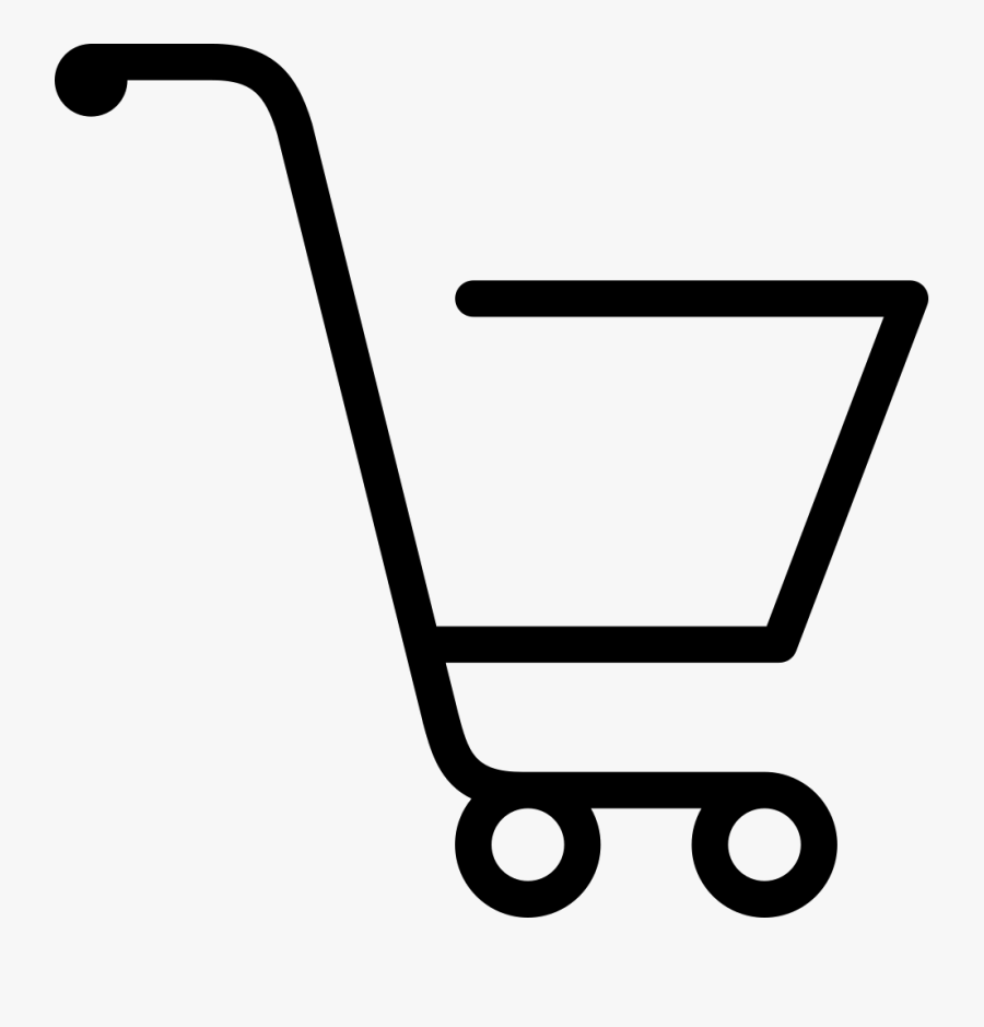 Shopping Cart Icon Svg - Shopping Cart Icon, Transparent Clipart