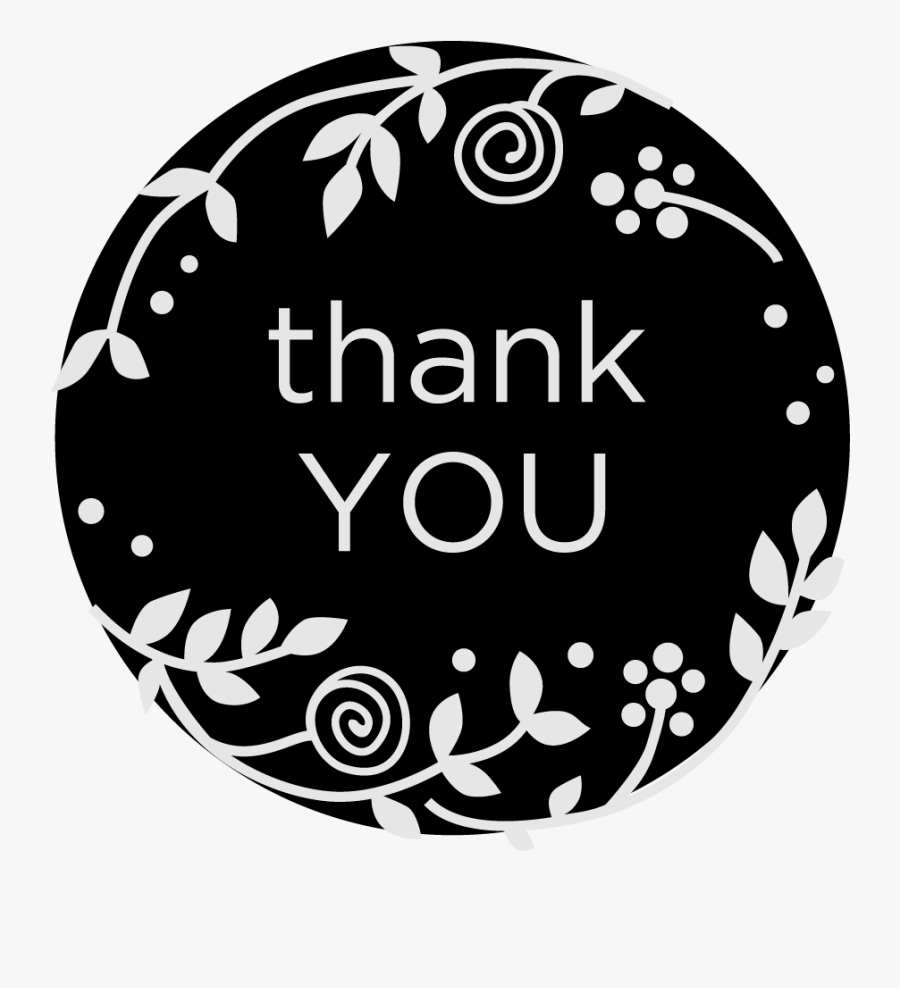 Thank You - Flowers - Food And Drink, Transparent Clipart