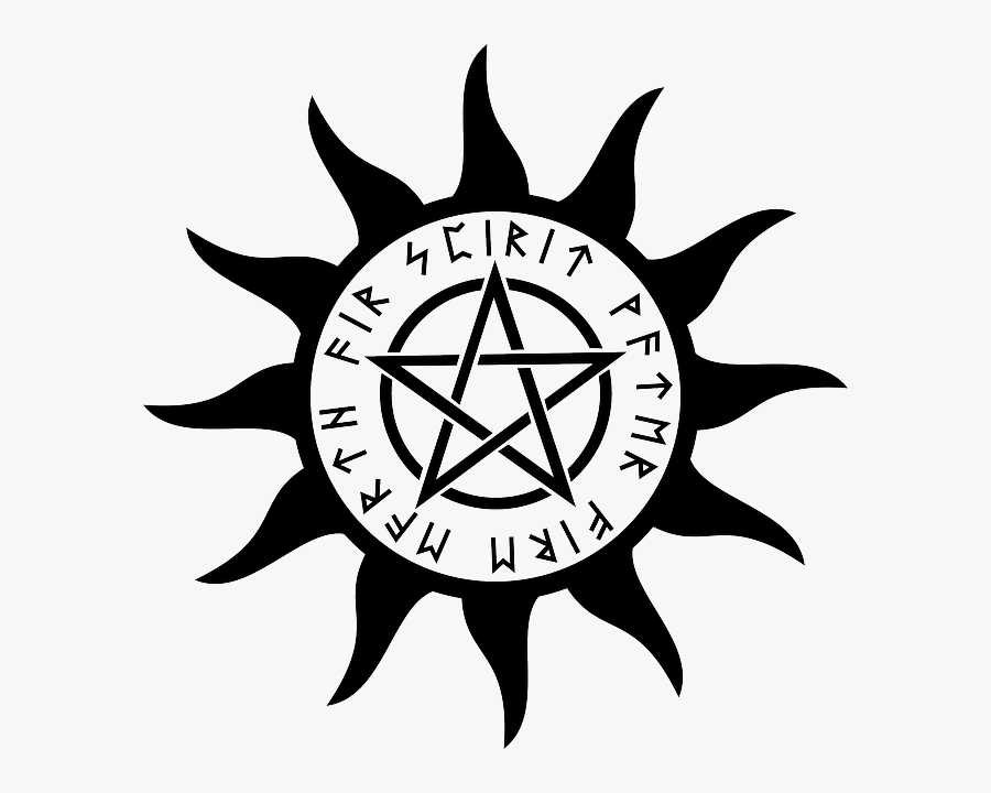 A Pentacle - Pentagram Vector, Transparent Clipart