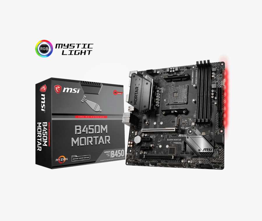 Ryzen 3000 Ready Motherboard, Transparent Clipart