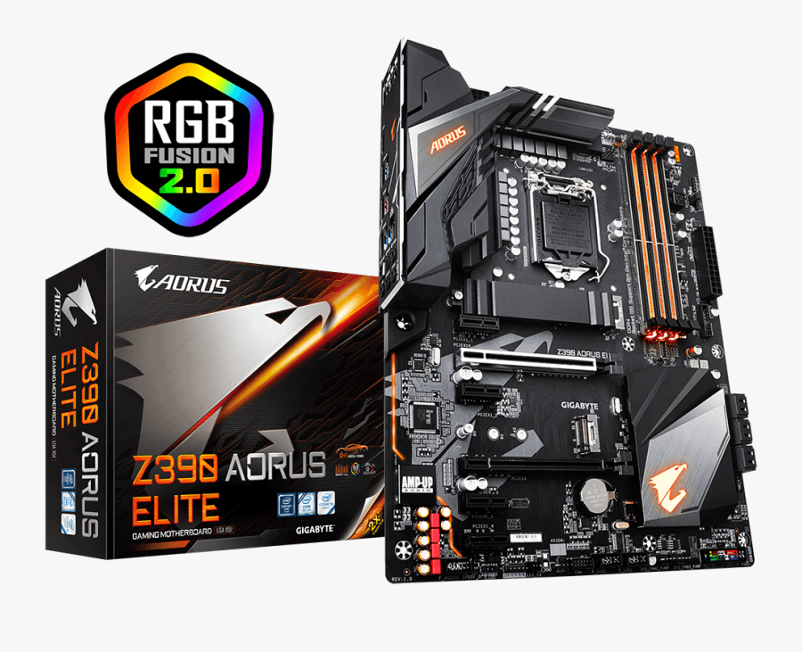 Gigabyte Aorus Z390 Pro, Transparent Clipart