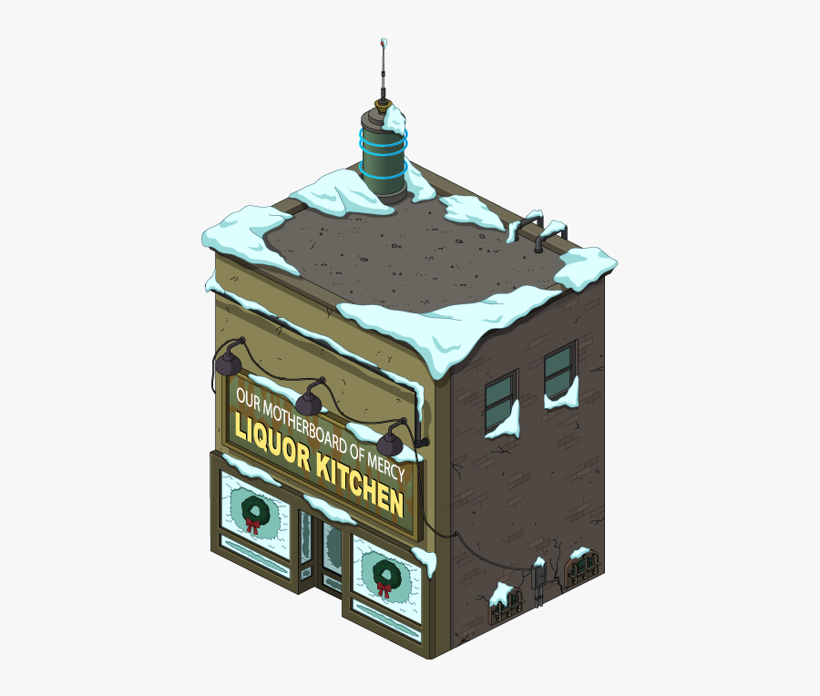 Building Our Motherboard Of Mercy Liquor Kitchen - Illustration, Transparent Clipart