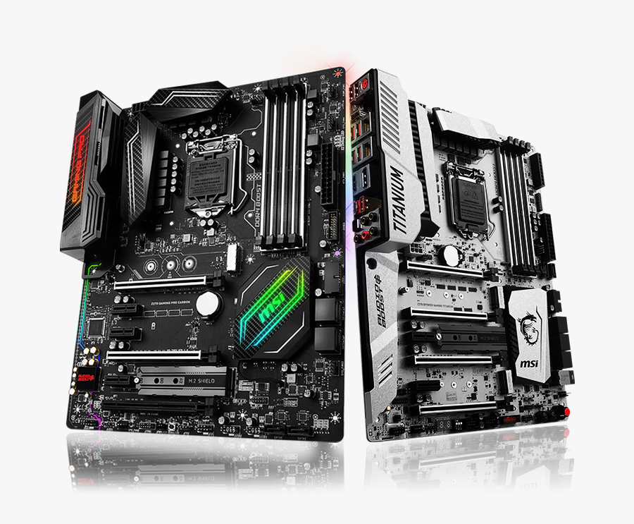 Computer Motherboard Png Pic - Msi Z270 Gaming Pro Carbon, Transparent Clipart