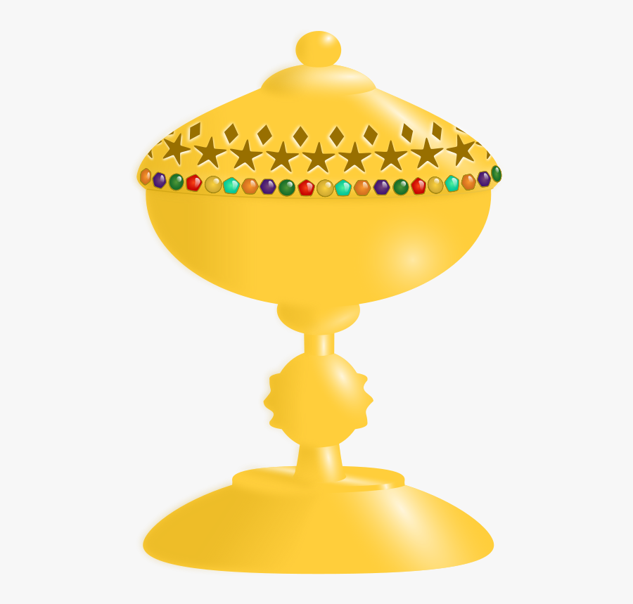 No Mask - Golden Goblet Clipart, Transparent Clipart