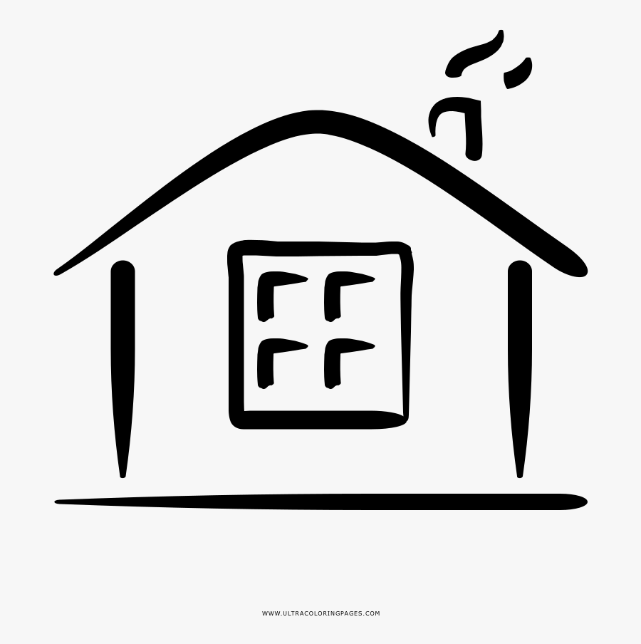 House Bricolage Coloring Page - Alarm Security Icon, Transparent Clipart