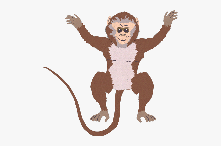 South Park Monkey, Transparent Clipart