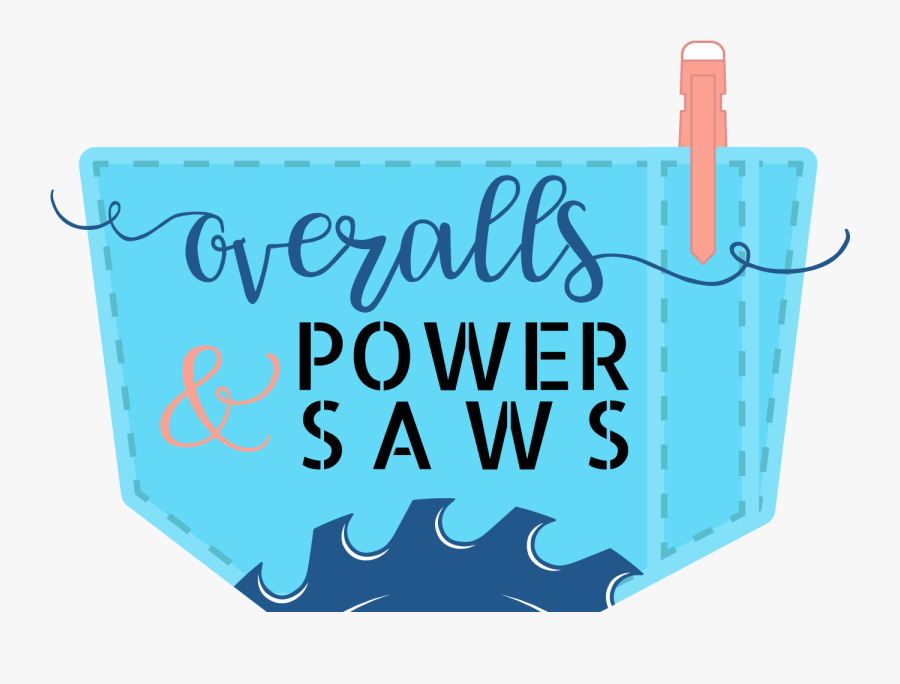 Overalls & Power Saws, Transparent Clipart