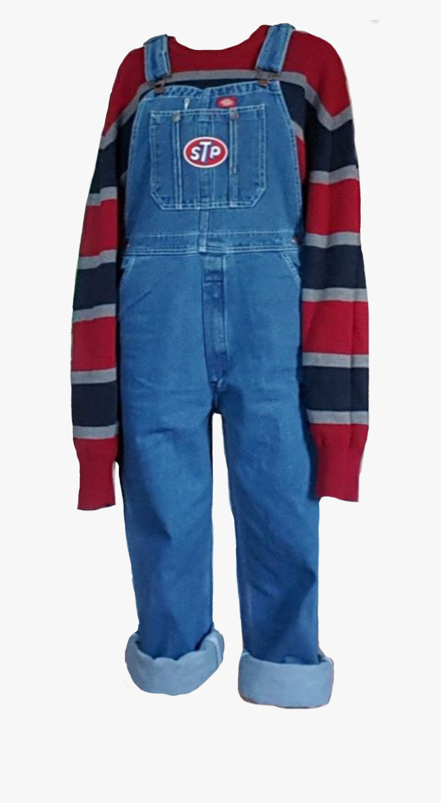 Workwear - Aesthetic Dungarees, Transparent Clipart