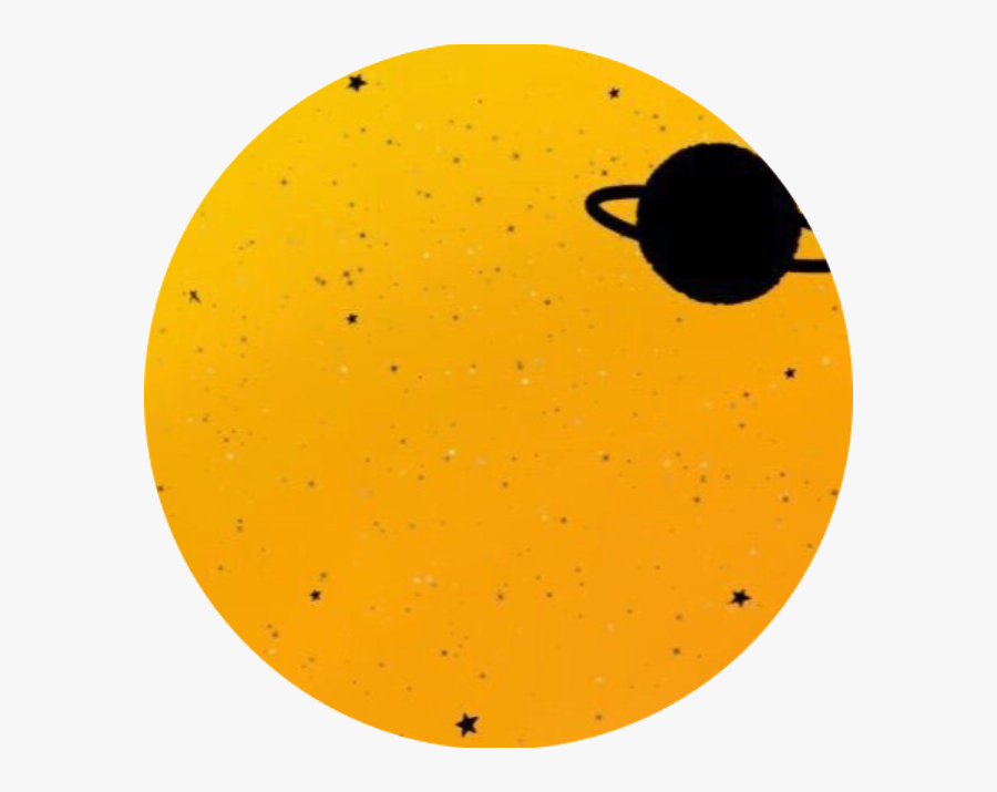 Clip Art Sun Aesthetic - Aesthetic Orange Yellow Background, Transparent Clipart