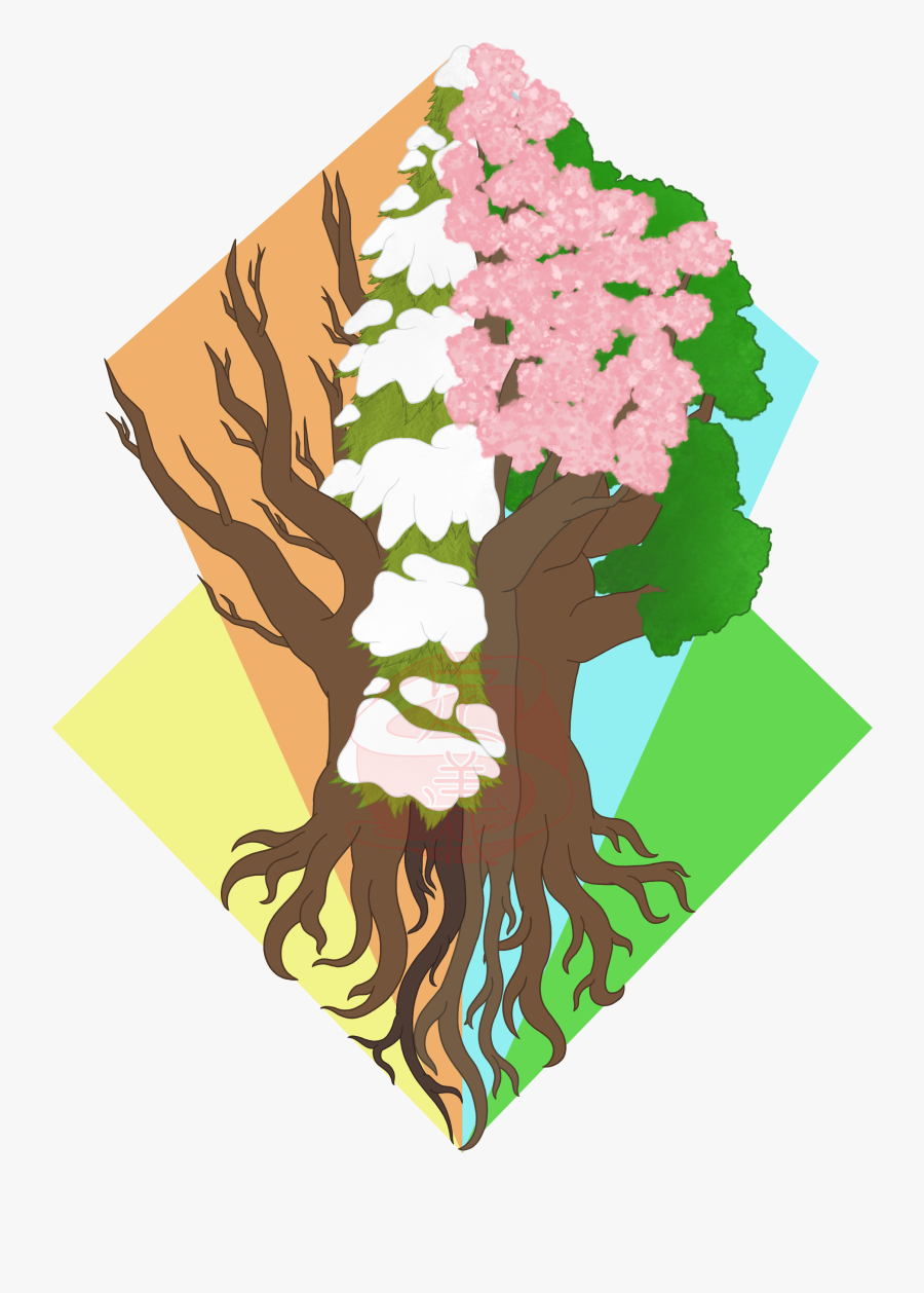 Seasonalsplit - Illustration, Transparent Clipart
