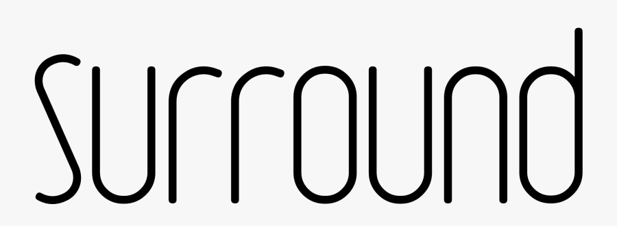 Surround Magazine Logo, Transparent Clipart
