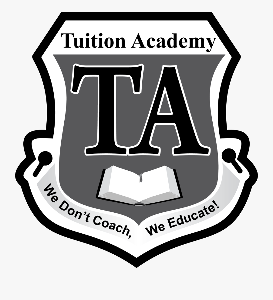 Nice Clipart Tuition Class - Tution Logo In Black And White, Transparent Clipart