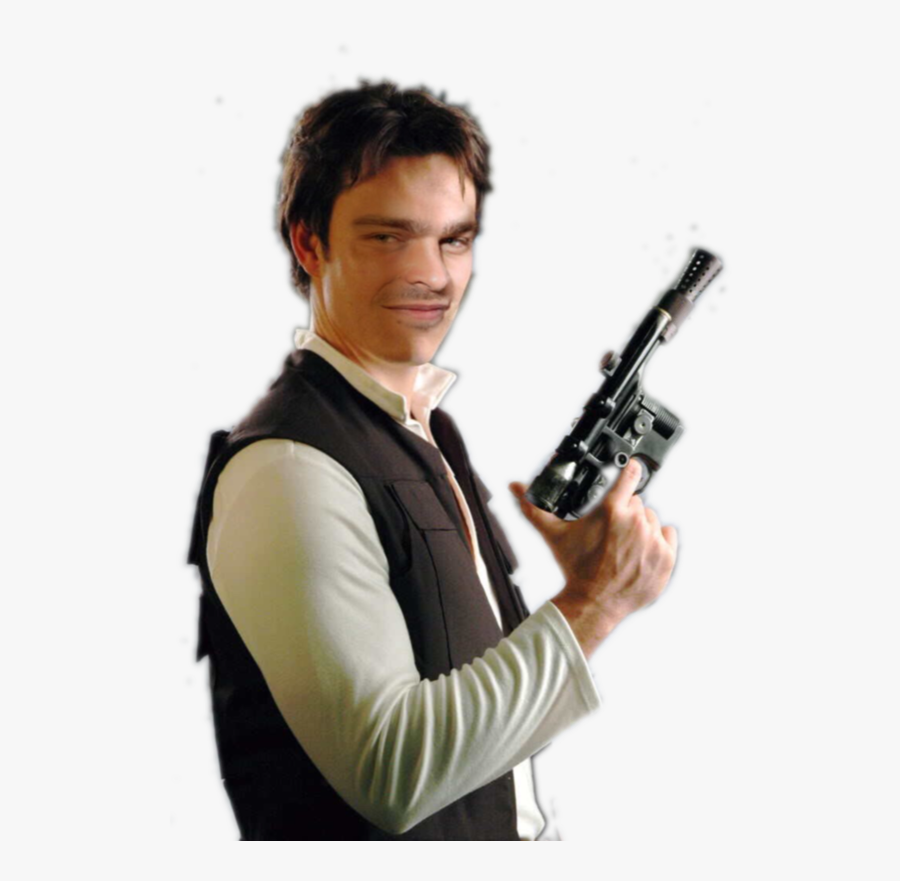 Han Solo Alden Ehrenreich Png - Han Solo Alden Png, Transparent Clipart