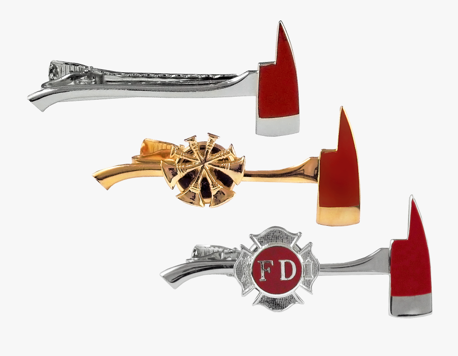 Firefighter Tie Clip, Transparent Clipart