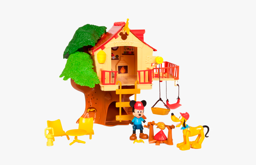 Mickey Tree House Adventure - Mickey Mouse Tree House, Transparent Clipart