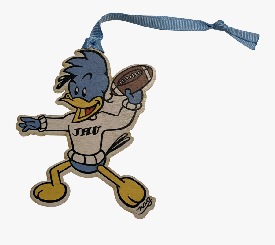 Johns Hopkins University Nag Jay Ornament - Johns Hopkins Football Cartoon, Transparent Clipart